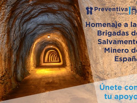 Homenaje de Preventiva a las Brigadas de Salvamento Minero de España
