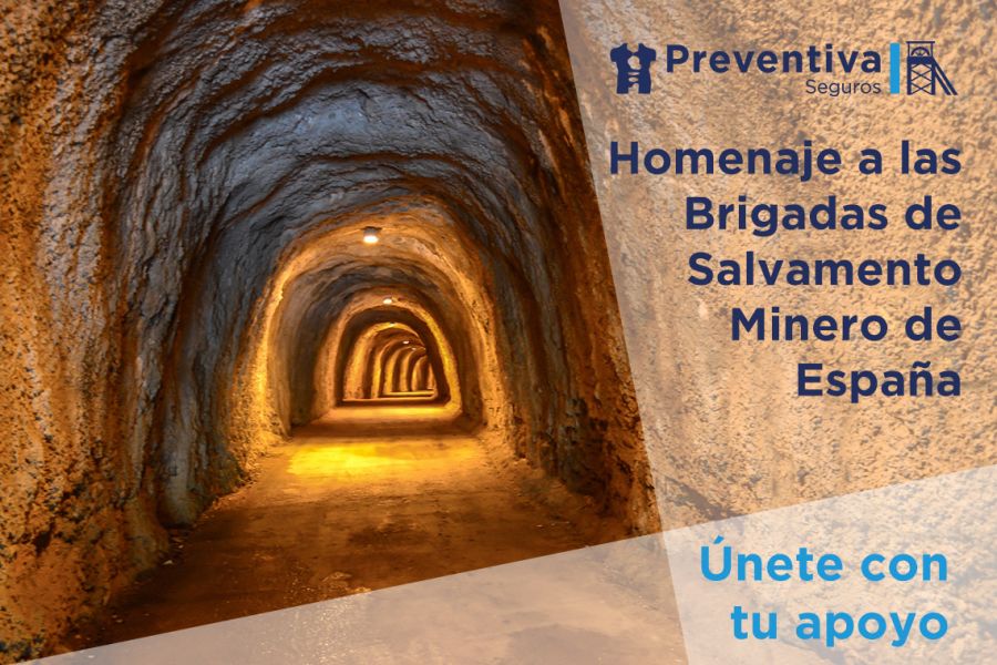 Homenaje de Preventiva a las Brigadas de Salvamento Minero de España