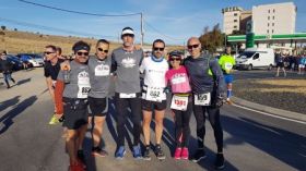 Maratón de Avila con nuestro compañero Ricardo Castellano